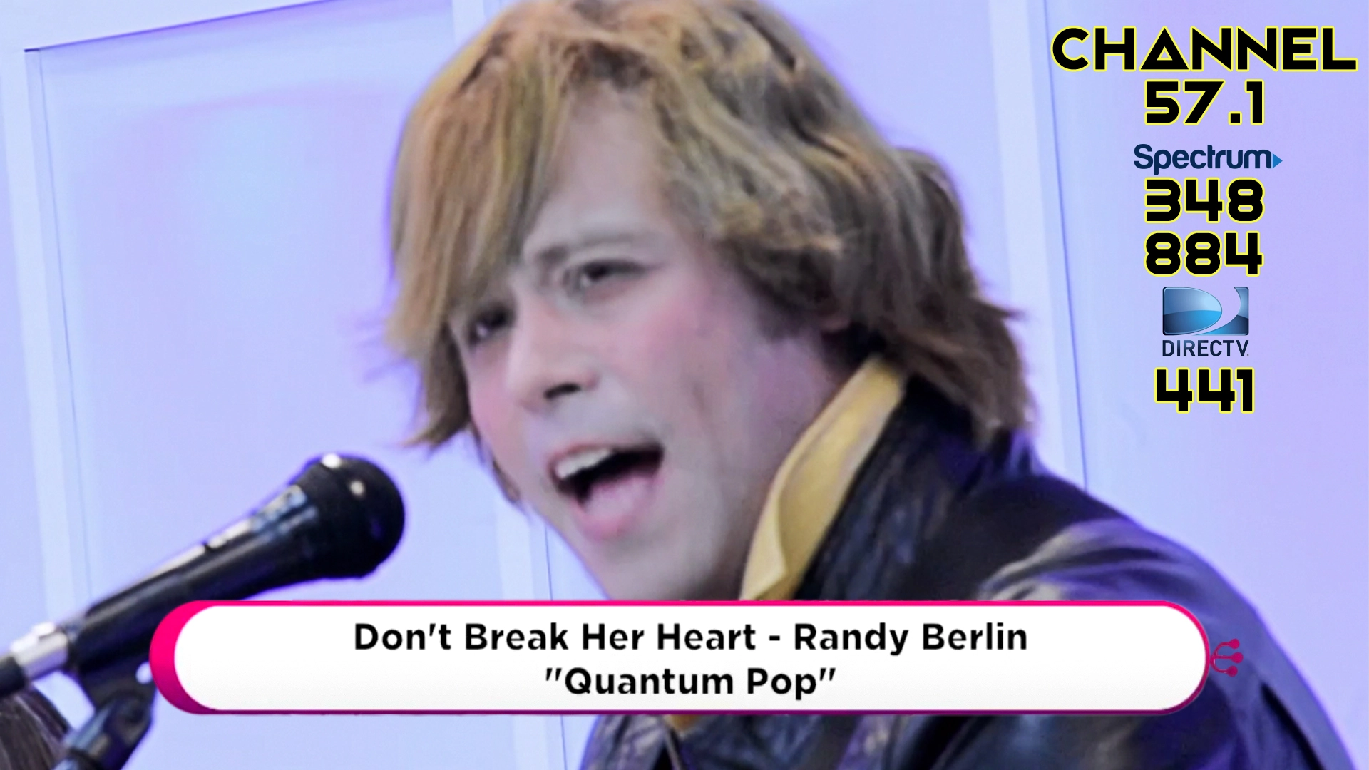Randy Berlin Live on TV Header