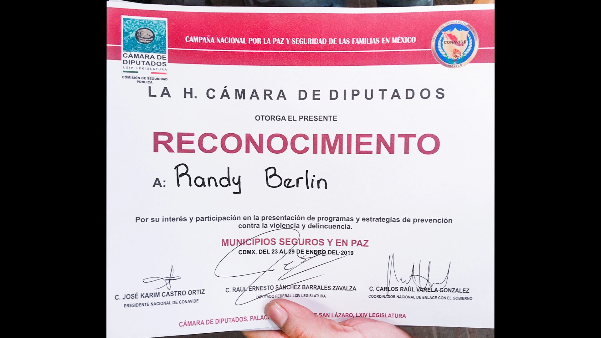 Randy Berlin live in Mexico