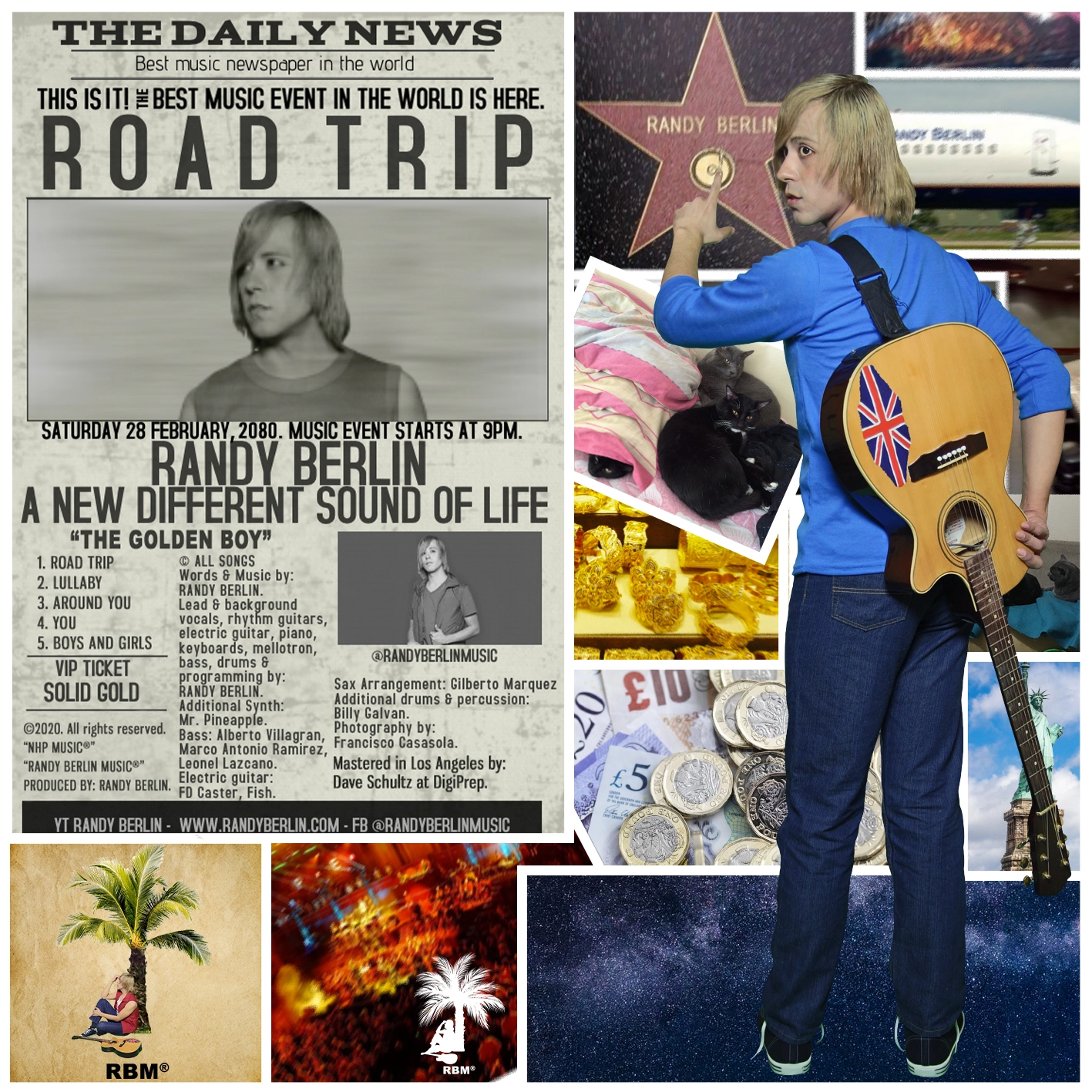 Road Trip EP back cover