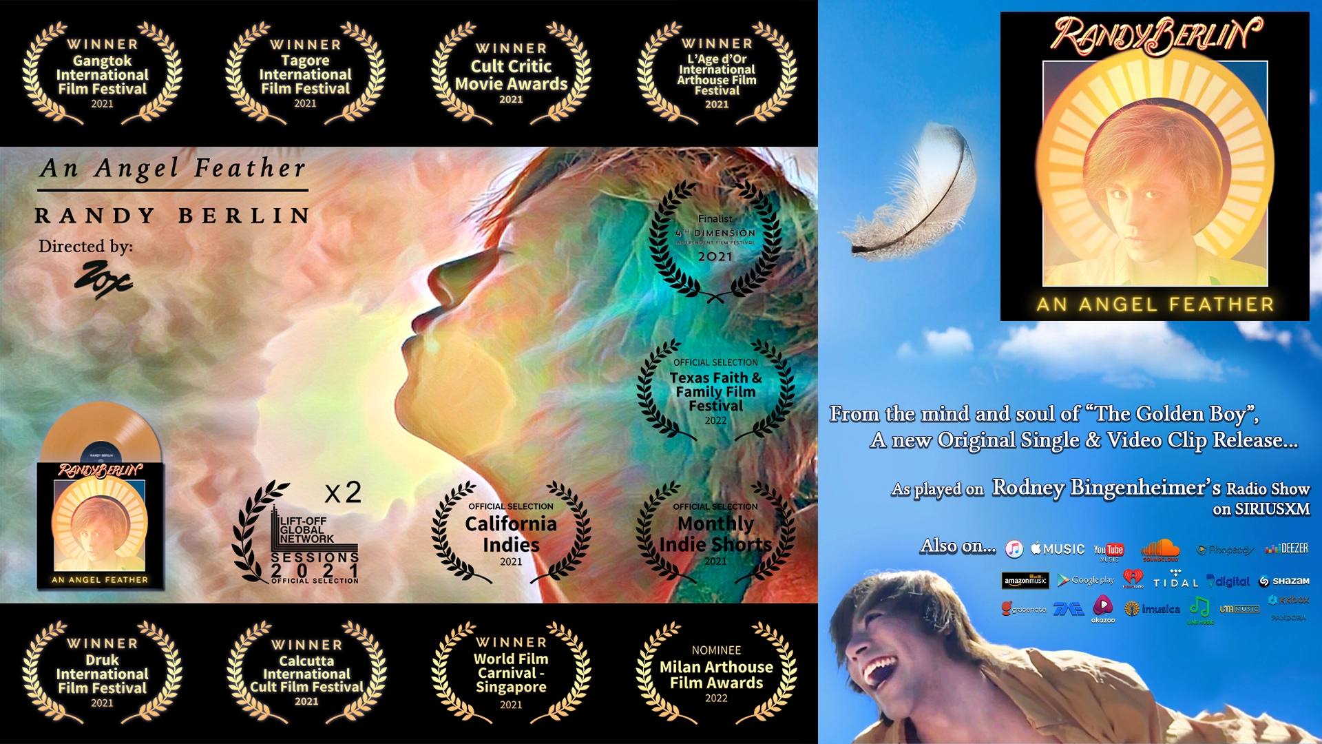 An Angel Feather Awards Header